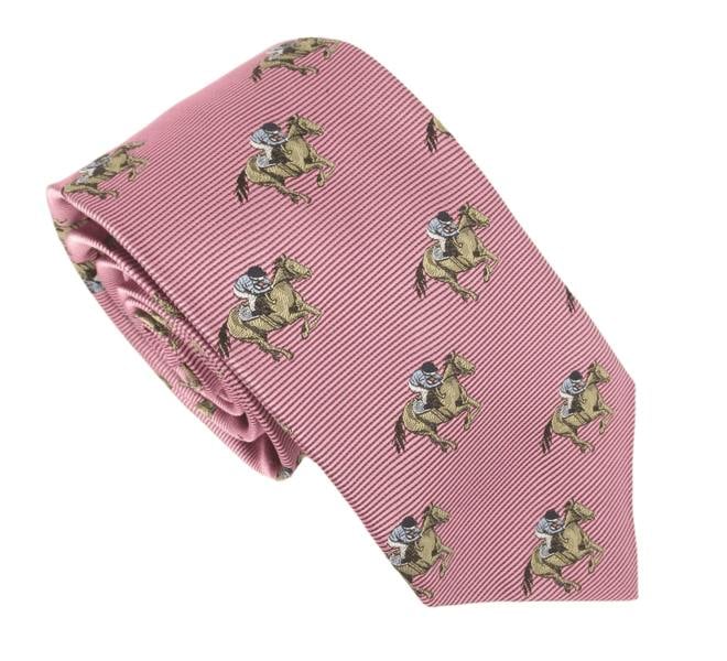 Horse Racing Silk Tie by Van Buck – Premium Men's Patterned Shirt by Claudio Lugli | Bold Design, Tailored Fit, Best Printed Shirts