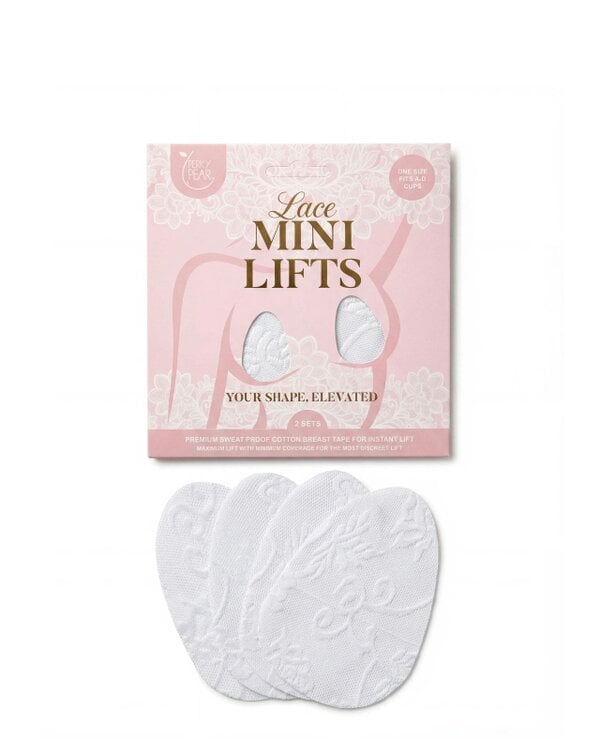 Perky Pear New-Mini Lifts- White Lace A-D Cups