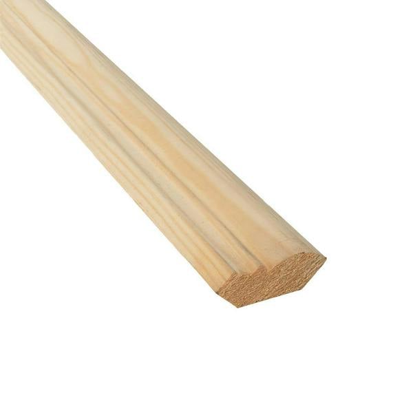 Snowdon Timber Pine Crown Moulding (T) 12mm (W) 34mm (L) 2400mm
