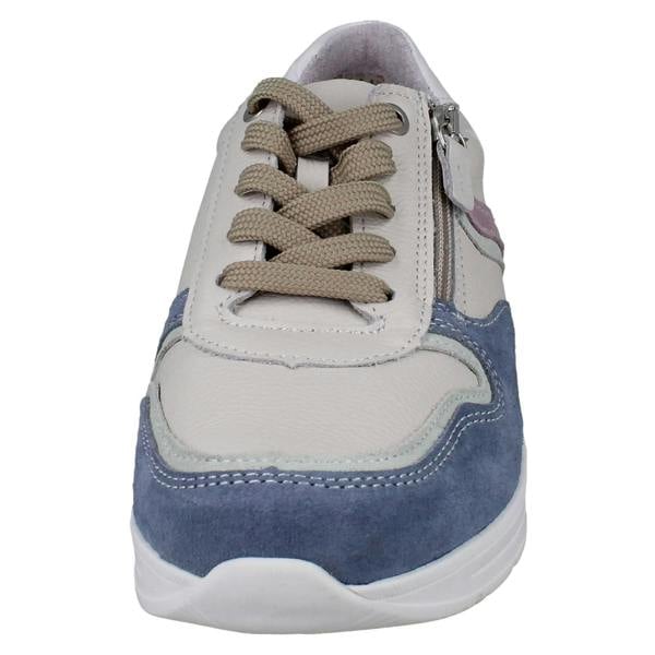 DB Shoes Ladies DB Wide Fit Casual Trainer With A Removable Insole Bat