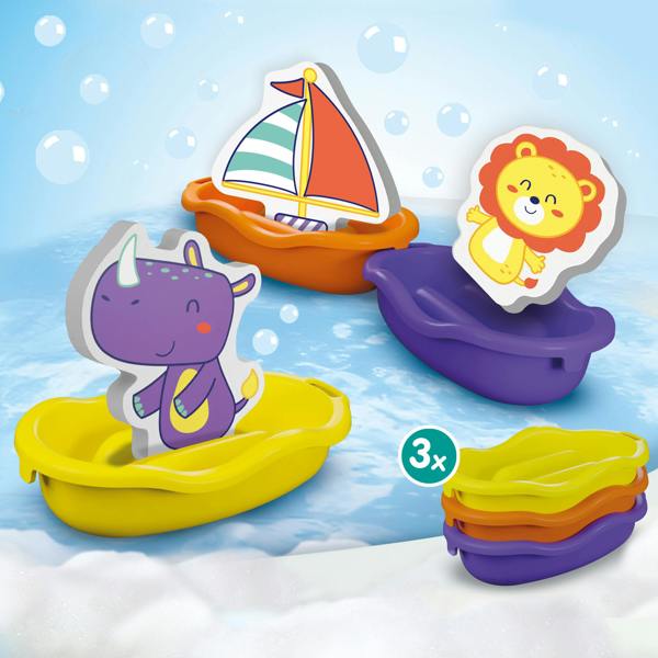 SES Creative Bath Boats - Safari Animals