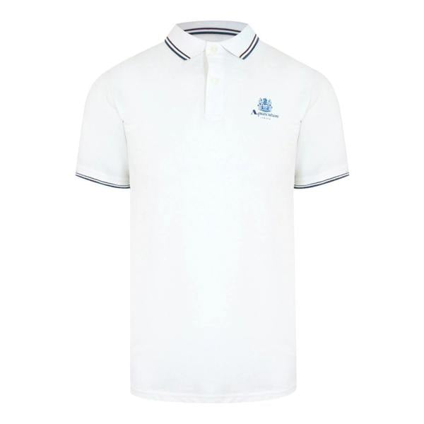 Aquascutum Active Cotton Polo Optical White