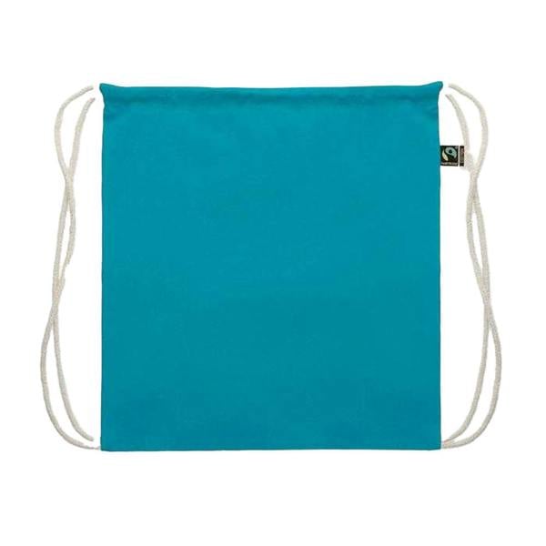 MidOcean Osole Cotton Drawstring Bag - Turquoise - 