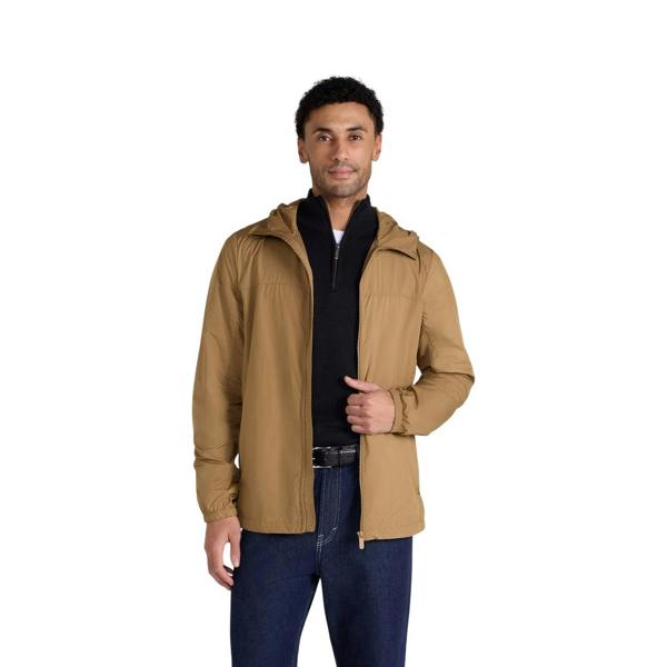 Animal Mens Sunrise Lightweight Jacket - Tan - 