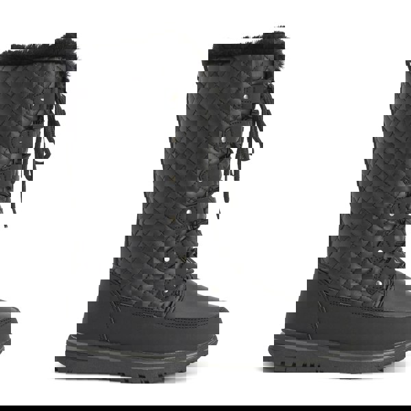 VIVA Polar Boot Women's Fleece Lined Snow Winter Hiking Durable Ankle Boots