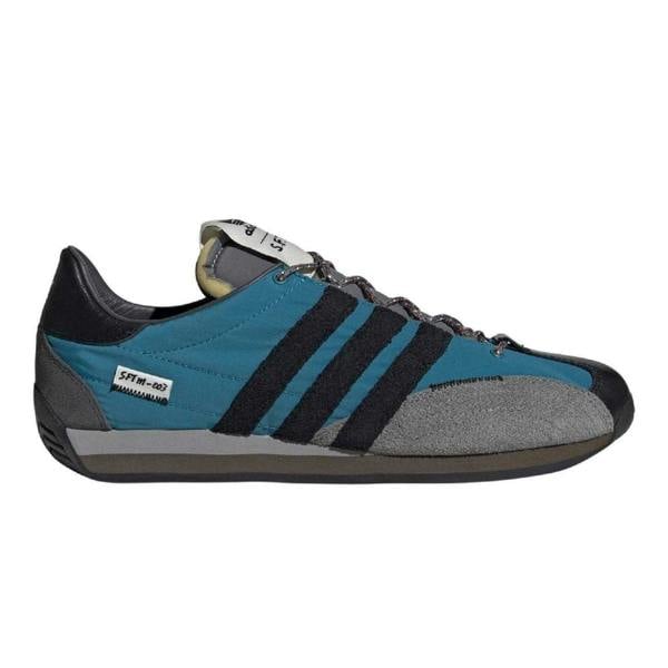 Adidas Mens Song For The Mute Leather Trainers - Teal - 