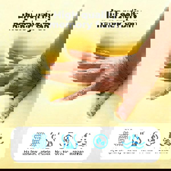 Lavio Orthopedic Memory Foam Butterfly Pillow Ergonomic Neck Shoulder Support