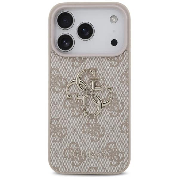 Guess 4G Big Logo Case for iPhone 17 Pro 6.3" Pink - GUHCP17L4GMGBPI