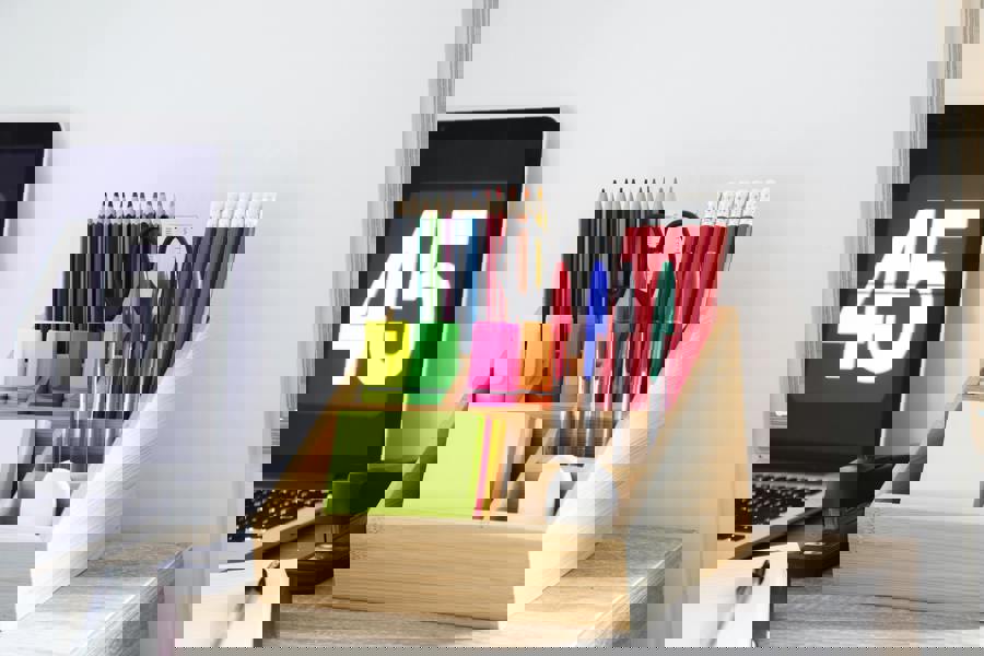 Copco Bamboo Desk and Stationery Organiser