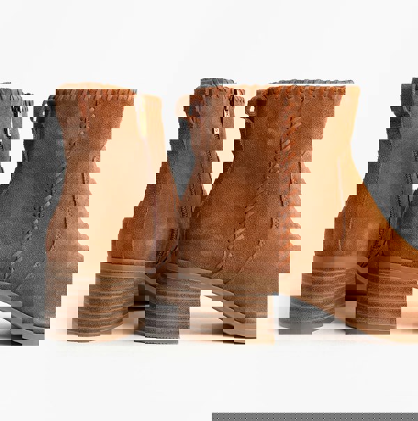 TOMS DELILAH Womens Ankle Boots Brown