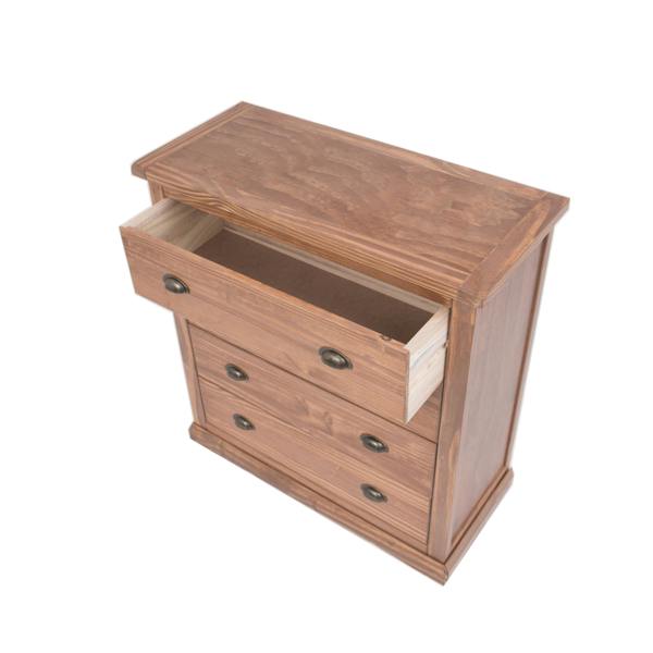 Cabinet Bits Tirolo 4 Drawer Chest of Drawers Brass Cup Handle