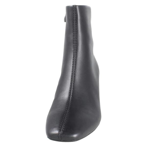 Clarks Ladies Clarks Square Toe Block Heeled Ankle Boots Fernie Zip
