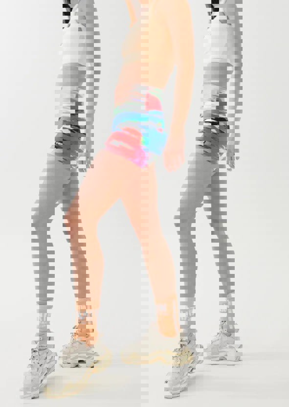 P.E Nation PE Nation Womens Break Out Short in Print