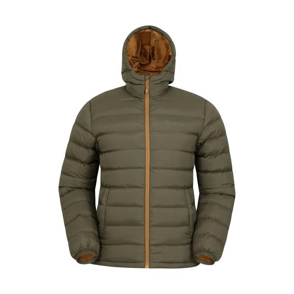 Mountain Warehouse Mens Seasons II Padded Jacket - Green - 