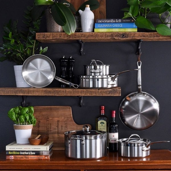 Hestan ProBond Induction Stainless Steel Pan Set: 10 Piece