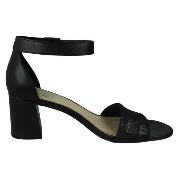Clarks Ladies Clarks Heeled Ankle Strap Sandals Jocelynne Cam