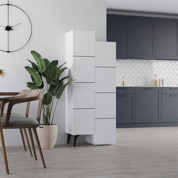 Decortie Stair Modern Storage Cabinet Multipurpose