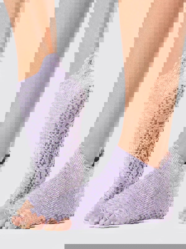 ToeSox Low Rise Half Toe Women's Yoga Grip Socks