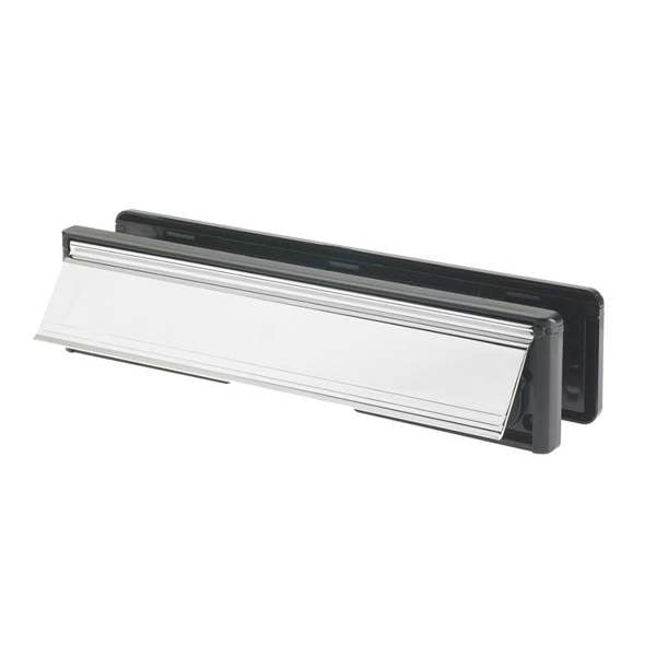 Yale Locks Letter Plate - Polished Chrome - 