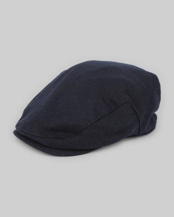 Steel & Jelly Navy Flat Cap