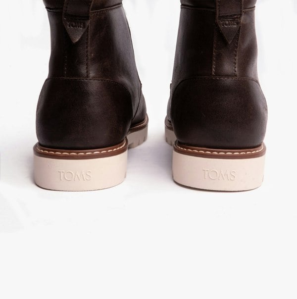 TOMS PALOMAR Mens Boots Dark Brown