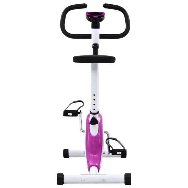 Berkfield Exercise Bike with Belt Resistance Purple