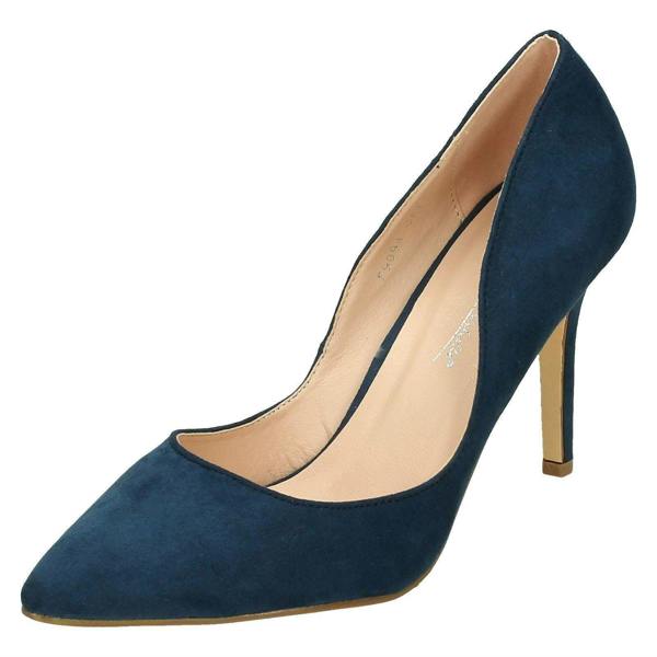 Anne Michelle Ladies Anne Michelle High Heel Court Shoes F9994