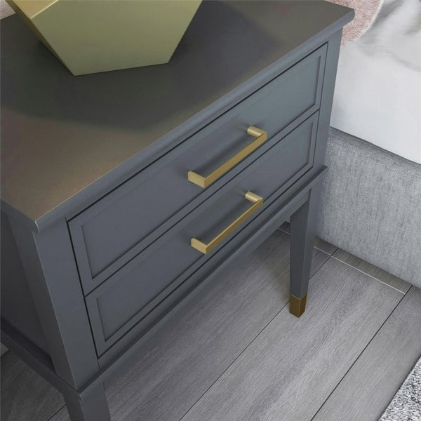 Dorel Home Westerleigh End Table Graphite Grey