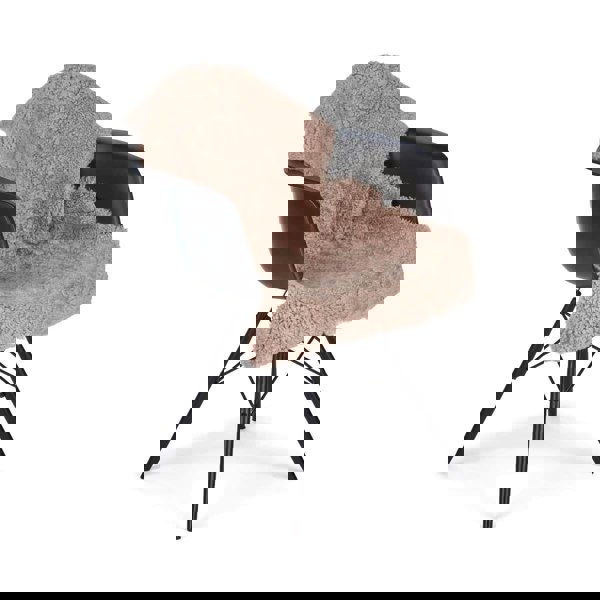 New Zealand Sheepskin | Short Curly Wool | Rug 90 cm Smoke Grey