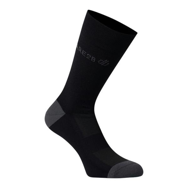 Dare 2B Unisex Adult Performance Cycling Socks - Black - 