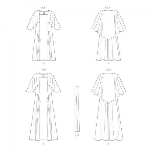 Vogue Sewing Pattern 1947, Dresses, Vintage Style for Men, B5 (8-10-12-14-16) - Easy