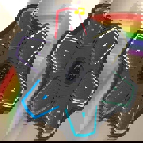 Leaper Colourful Lights Music Boxing Target with Gloves