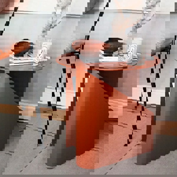 Hector Side Table with Book Storage-Rit Concept-Rit Concept