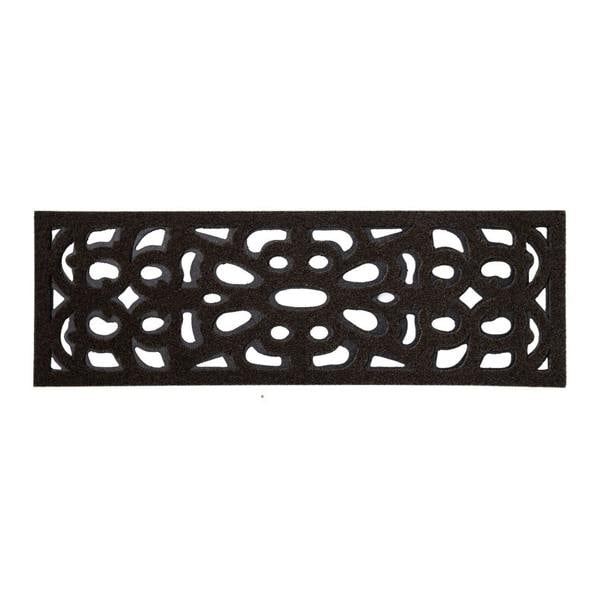 Nicoman Victorian Style Eco Outdoor Door Mat - Chocolate