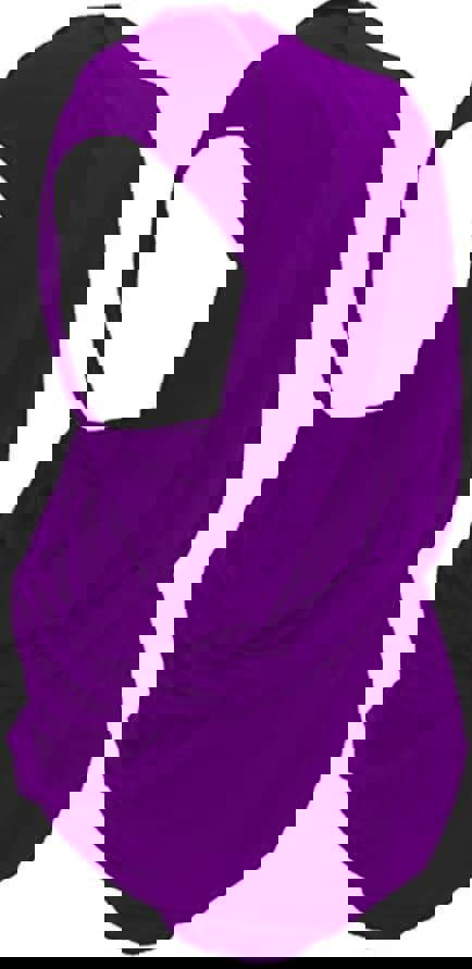 KAV Women Plain Elegant Chiffon Head Scarf Hijab - Silk Changer and Color Turban Light Large Maxi Hair Wrap Cover for Girls Shawl Head Piece