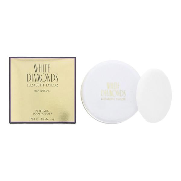 Elizabeth Taylor White Diamonds 75g Perfumed Body Powder Body Radiance