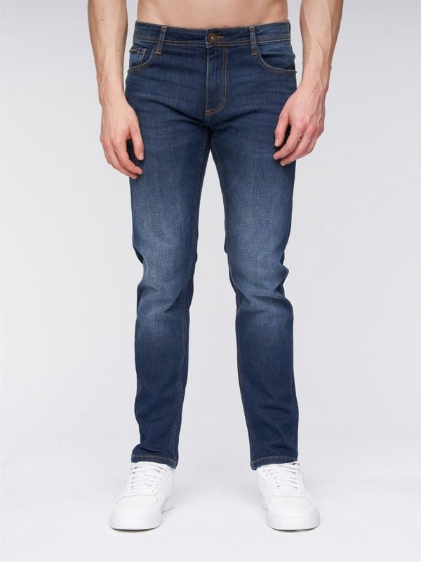 Henleys Mayhen Slim Fit Jeans Dark Wash