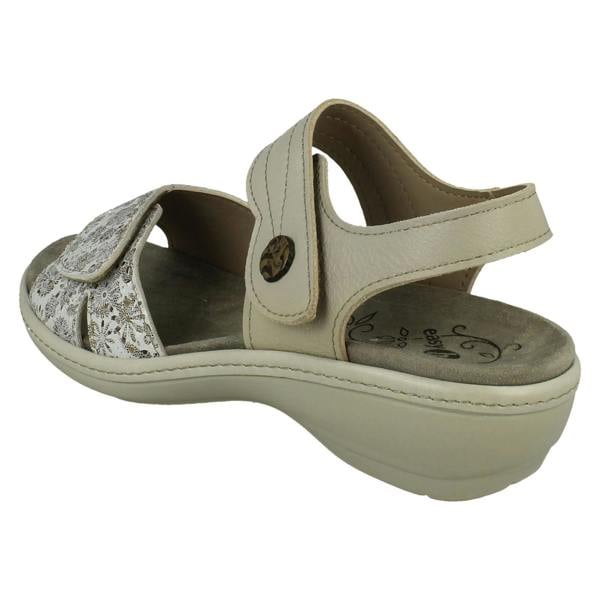 DB Shoes Ladies DB Shoes Double Strap Variable Fit Sandals Rosefinch
