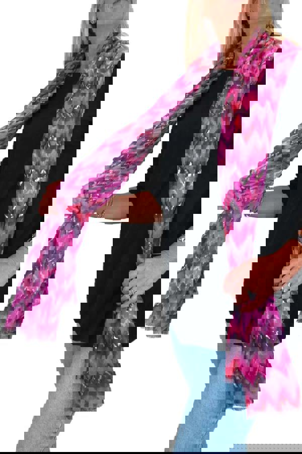 Paulo Due Golden Wave Pattern Fashion Scarf