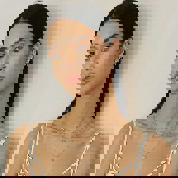 Ania Haie Miss Dainty 14ct Gold Plated Shell Pearl Pendant Necklace N065-01G