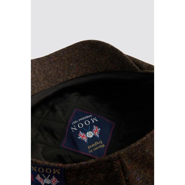 Alexandre Silver Alexandre x Abraham Moon's Brown Wool Baker Boy Hat