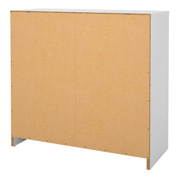 Wyld Haus Tainan White Chest 3 Drawers