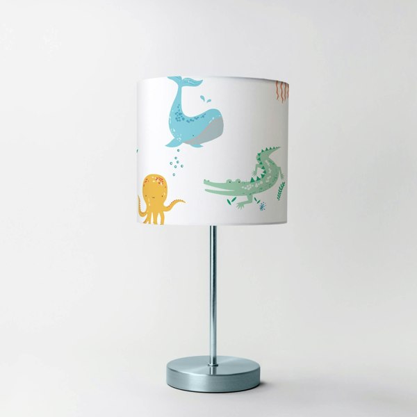 Animal Alphabet Table Lampshade Lampshade - Happy Linen Company