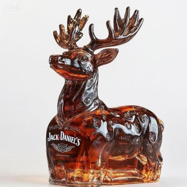 Leaper Animal-Shaped Borosilicate Glass Bottle