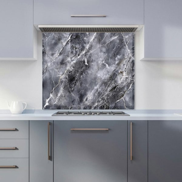 Warren Reed - Designer Deep Grey Marble Effect Kitchen Splashback