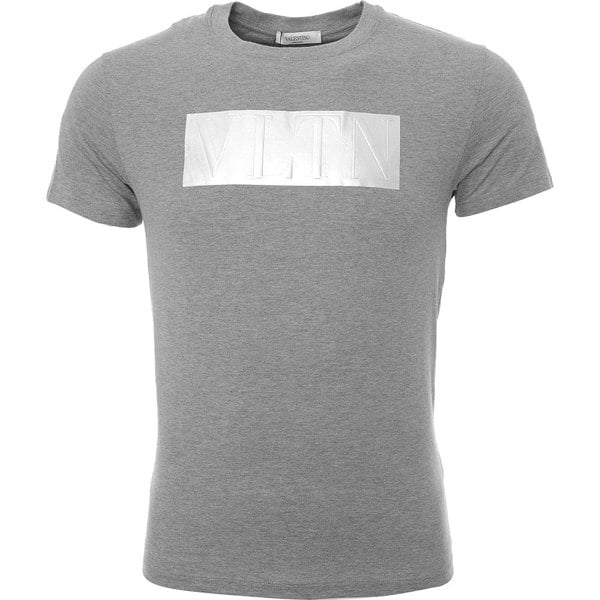 Valentino Uomo Mens T-Shirts In Grey