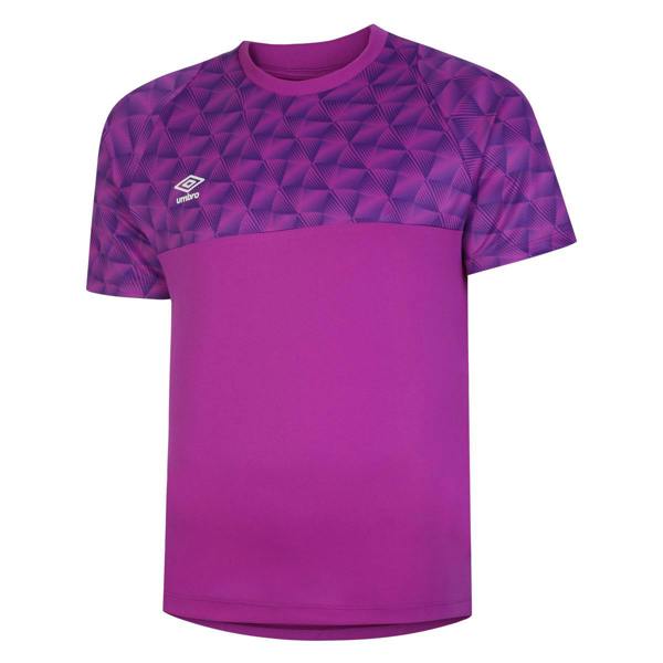 Umbro Childrens/Kids Flux Goalkeeper Jersey - Purple Cactus/Electric Purple/White - 