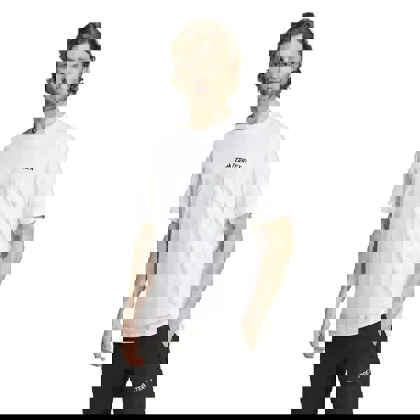 Adidas Mens Terrex Mountain Graphic T-Shirt - White - 