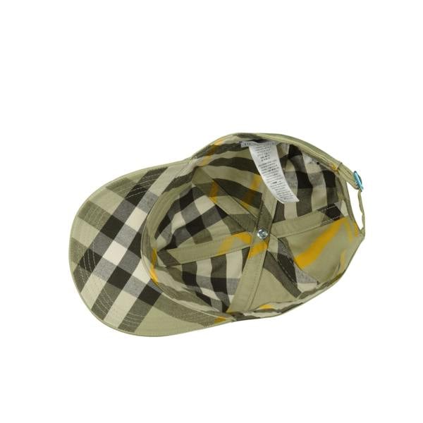Burberry Hunter Check Lined Baseball Cap - chancefashionco