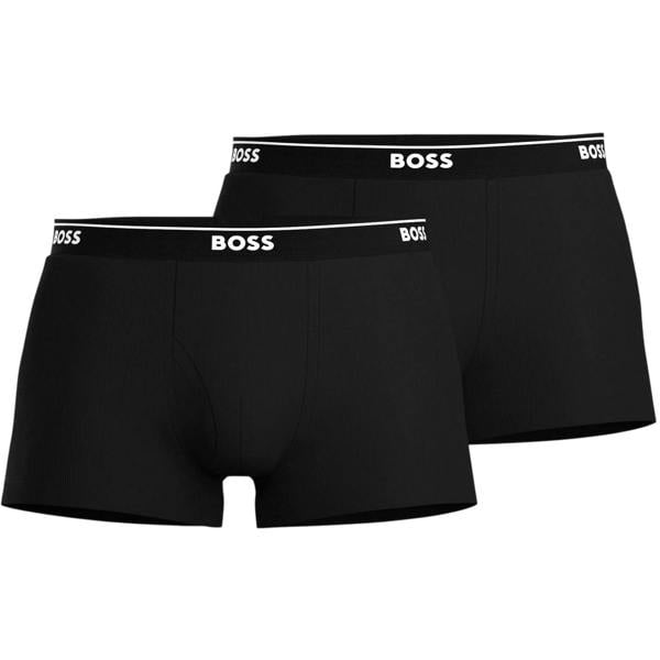 Boss Mens Logo Boxer Shorts (Pack of 2) - Black - 